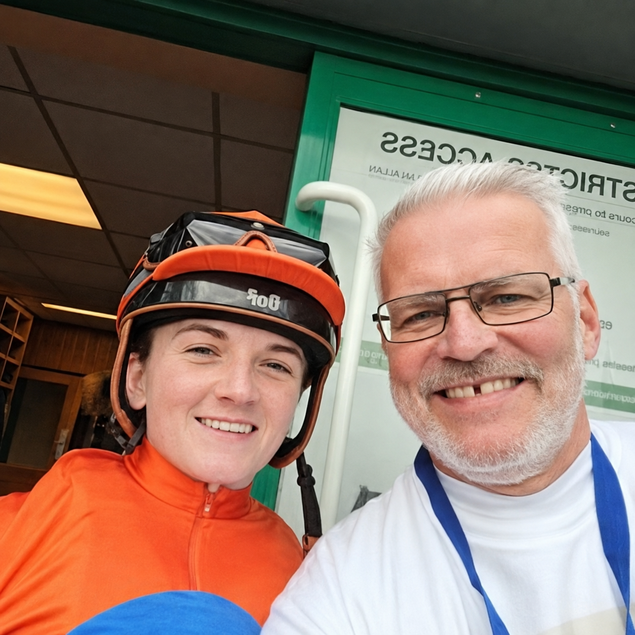 The Guvnor with female jockey Hollie Doyle